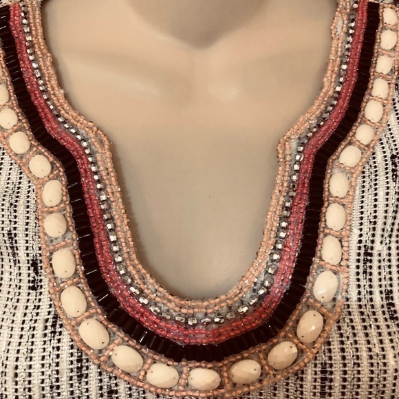 Kay Unger gray and white‎ mingled dress - Picture 5 of 12